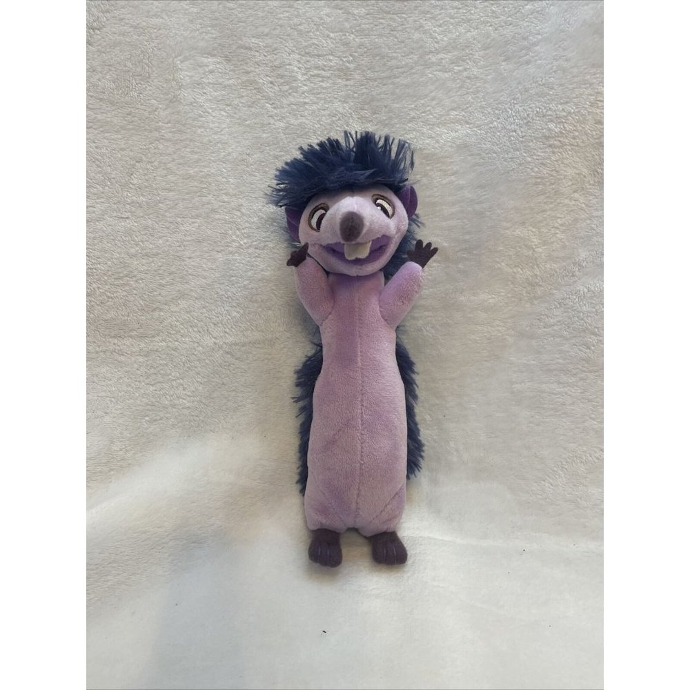 TY Beanie Baby 6" DOS the Purple Rat Plush From Ferdinand No Hang Tag
